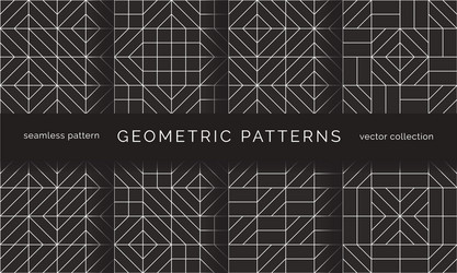 Geometric Abstract Patterns vector image