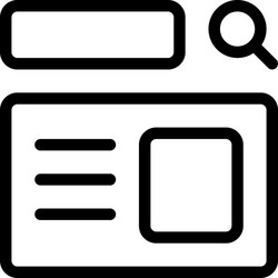 sample id format layout template searched online vector image