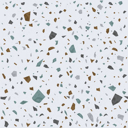 Terrazzo flooring seamless pattern Royalty Free Vector Image