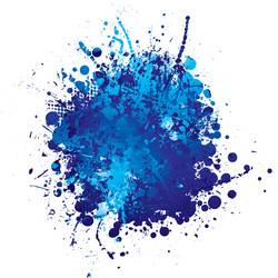Abstract ink splat Royalty Free Vector Image - VectorStock