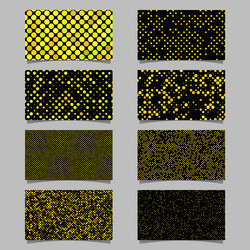 abstract circle pattern mosaic card background vector