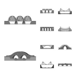 isolated object of design and construct icon set vector