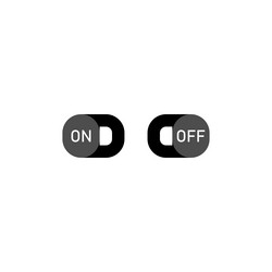 On Off Slider Mobile Ui Toggle Vector Images (over 770)