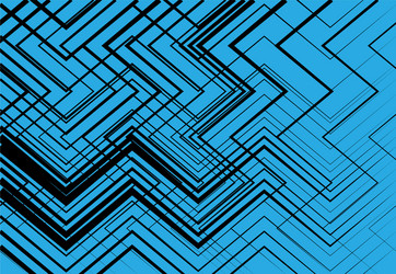 geometric structure network chaotic jumble vector