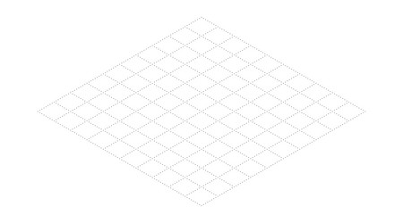 Isometric Grid Pattern Background vector image