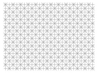 grid pattern with square and diagonal lines vector image