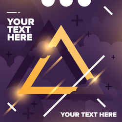 Template for your text here abstract background vector