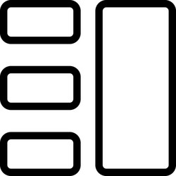 sub assembly part a main drawing displayed vector image