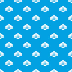 Music school pattern seamless blue vector