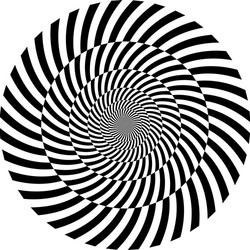 Hypnotic spiral Royalty Free Vector Image - VectorStock