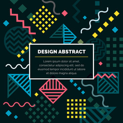 Geometric Abstract Background vector image