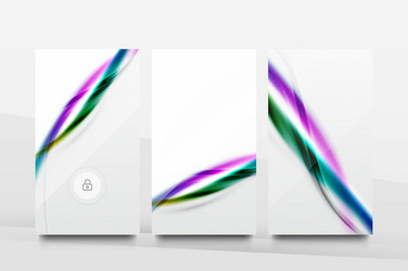 mobile application interface background design vector image