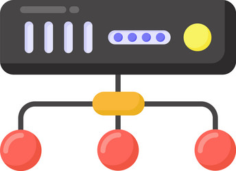 data network vector image