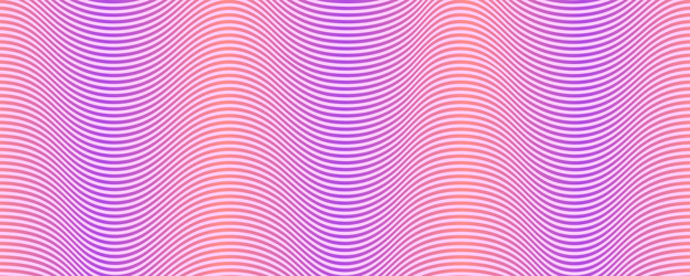 Waves from line multi colored abstract background vector