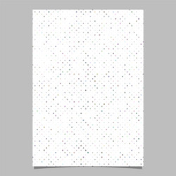 abstract dot pattern page template background vector