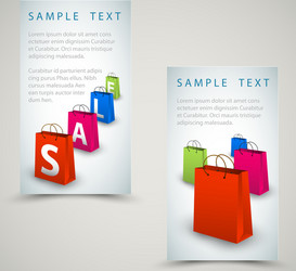 Sale banners vector