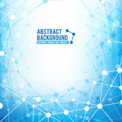 abstract background network connect concept vector image