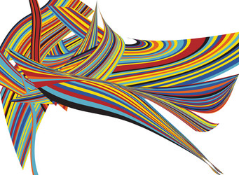 zebra pop abstract stripe pattern vector image