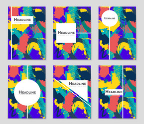 abstract layout background for web vector image