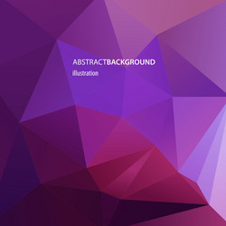 abstract triangular background vector image