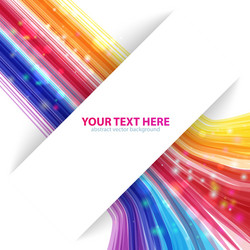 Rainbow lines background Royalty Free Vector Image