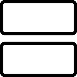 rectangular square building blocks dimension vector image