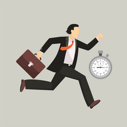 Time limited people Royalty Free Vector Image - VectorStock