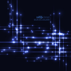 abstract background with glowing rays vector image
