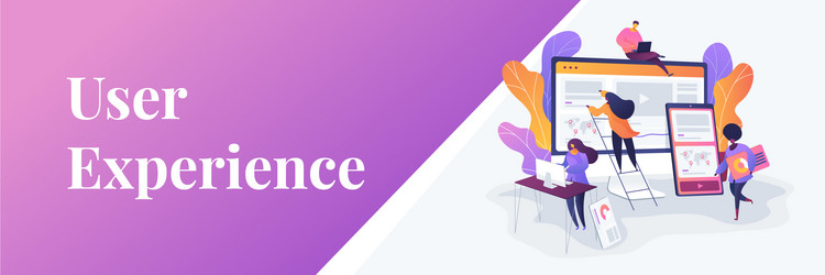 Web Development UI Concept vector image