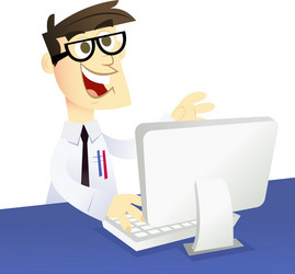 Happy Computer Vector Images (over 86,000)