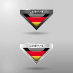 3d label tag and location pointer flag nation vector image