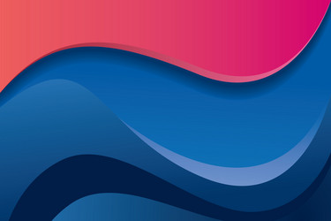 Abstract background with waves and gradient vector