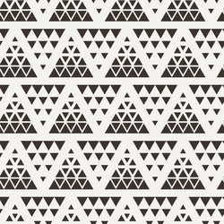 Seamless triangle halftone gradient pattern vector