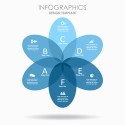 Modern infographic template Royalty Free Vector Image