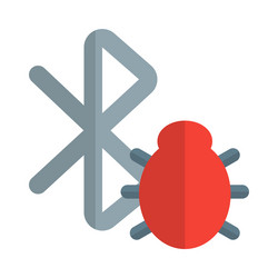 bluetooth error found while sending data vector image
