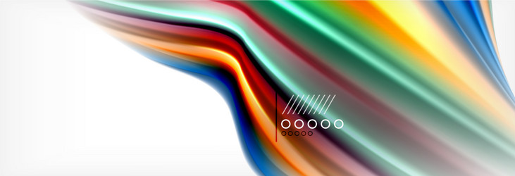 smooth liquid blur wave background color flow vector