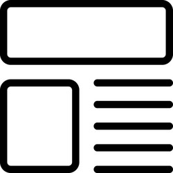 student course book chapter layout with image vector image
