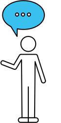 communication chat speech bubble icon dialog vector image