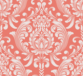 Damask seamless pattern element classical vector