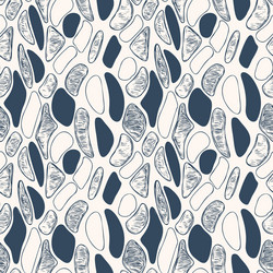 seamless pattern with a simple abstract drawing vector image