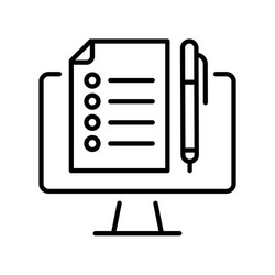 Training Program Icon - Learning vector image