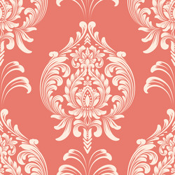 Damask seamless pattern element classical vector