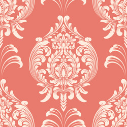 Damask seamless pattern element classical vector