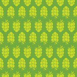 green grapes bunch pattern design for wrapping vector image