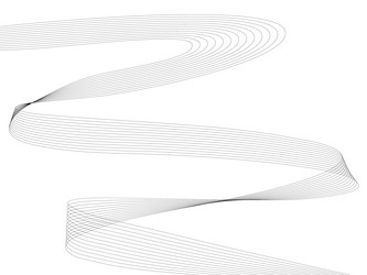 abstract wave element for design digital vector image