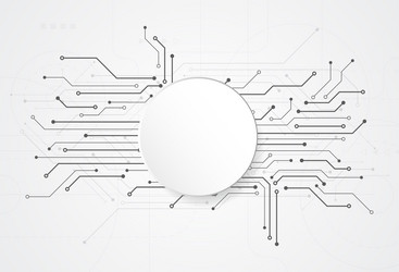 abstract digital background with technology vector image