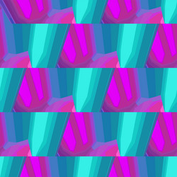 abstract seamless pattern of gradiental angled vector image