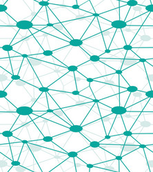 Network Connection Pattern vector image