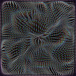 warped cross parametric surface background vector image
