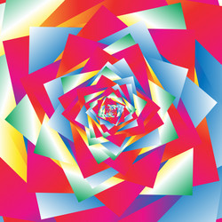 chaotic texture pattern with refraction-like vector